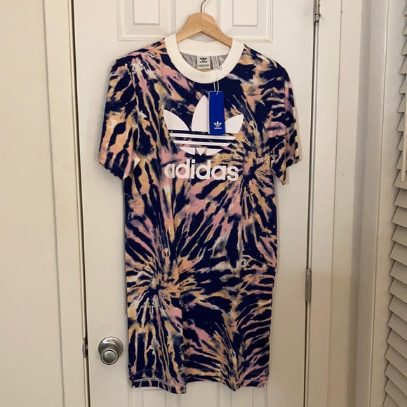 Adidas tie dye tee online